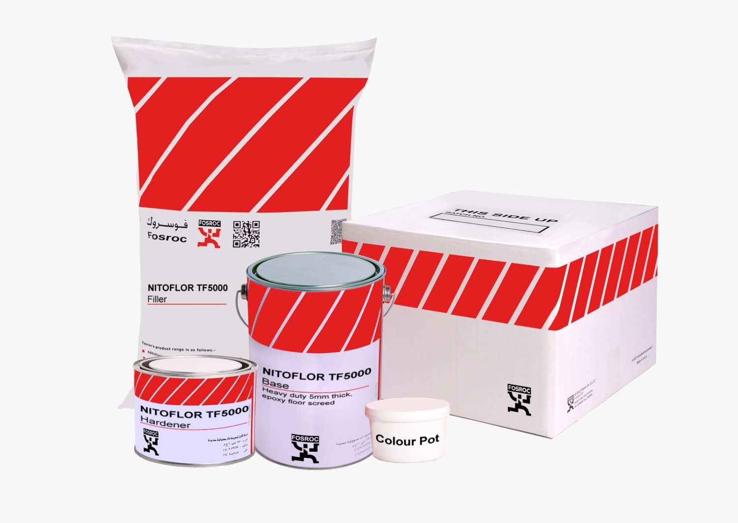 NITOFLOR TF5000 NATURAL (12L)-Nitoflor TF5000 is a three part solvent-free combination of epoxy resin; modified amine hardener filled with specially graded and selected high crushing strength, chemica